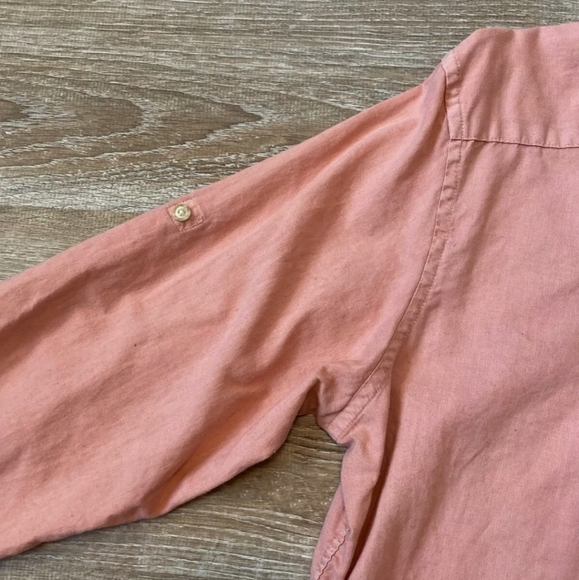 Tasso Elba Island Linen Shirt - Picture 3 of 4